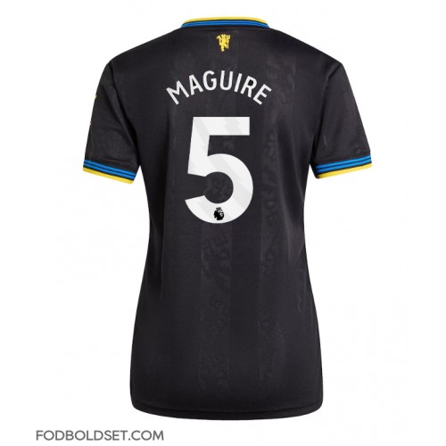 Manchester United Harry Maguire #5 Tredjetrøje Dame 2025-26 Kortærmet